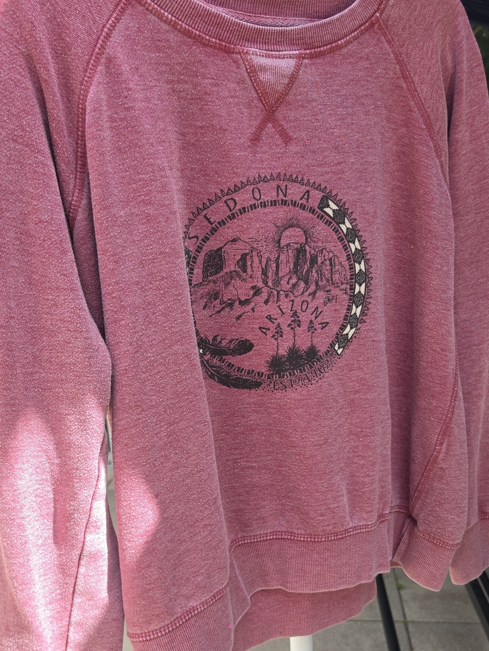 BLUE 84 Dusty Rose Sedona AZ Sweatshirt